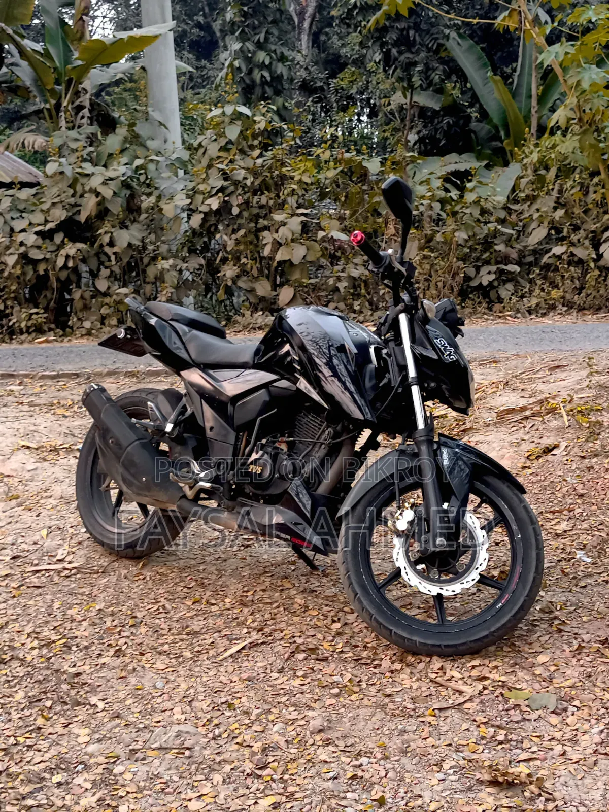 TVS Apache RTR 160 4V 2022 Black