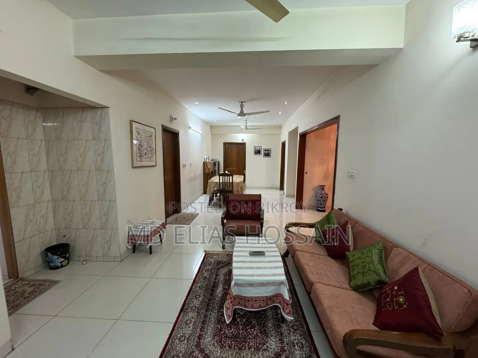 Furnished 3bdrm Apartment in Mirpur DOHS, for rent