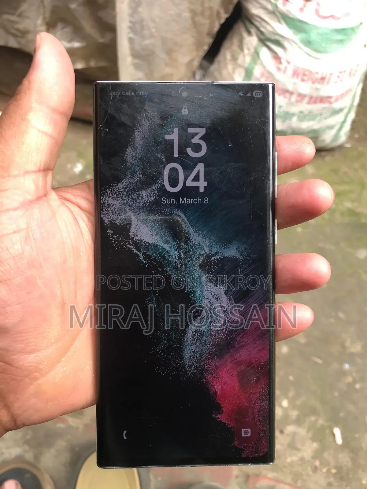 Samsung Galaxy S22 Ultra 128 GB Black