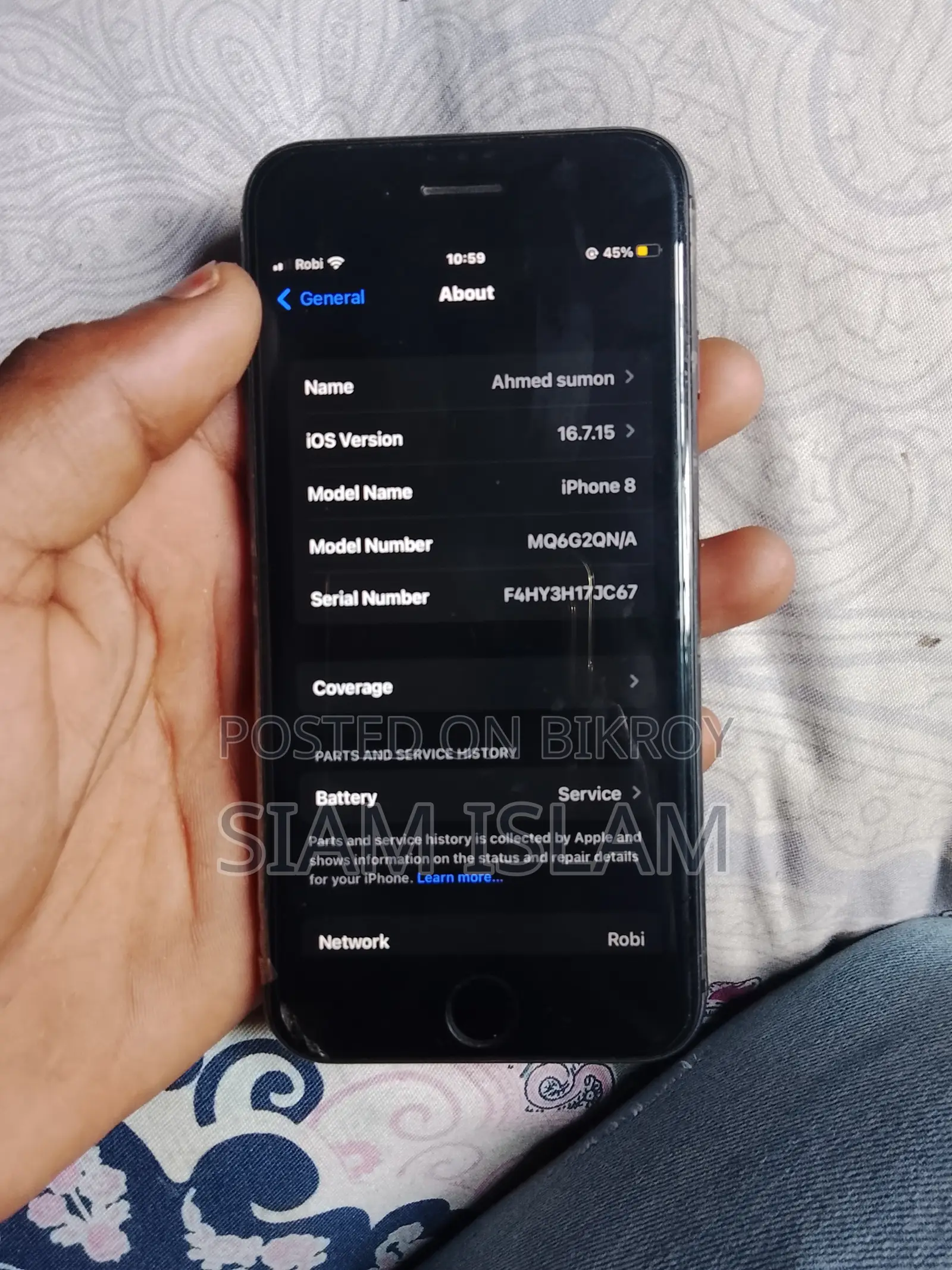 New Apple iPhone 8 64 GB Black