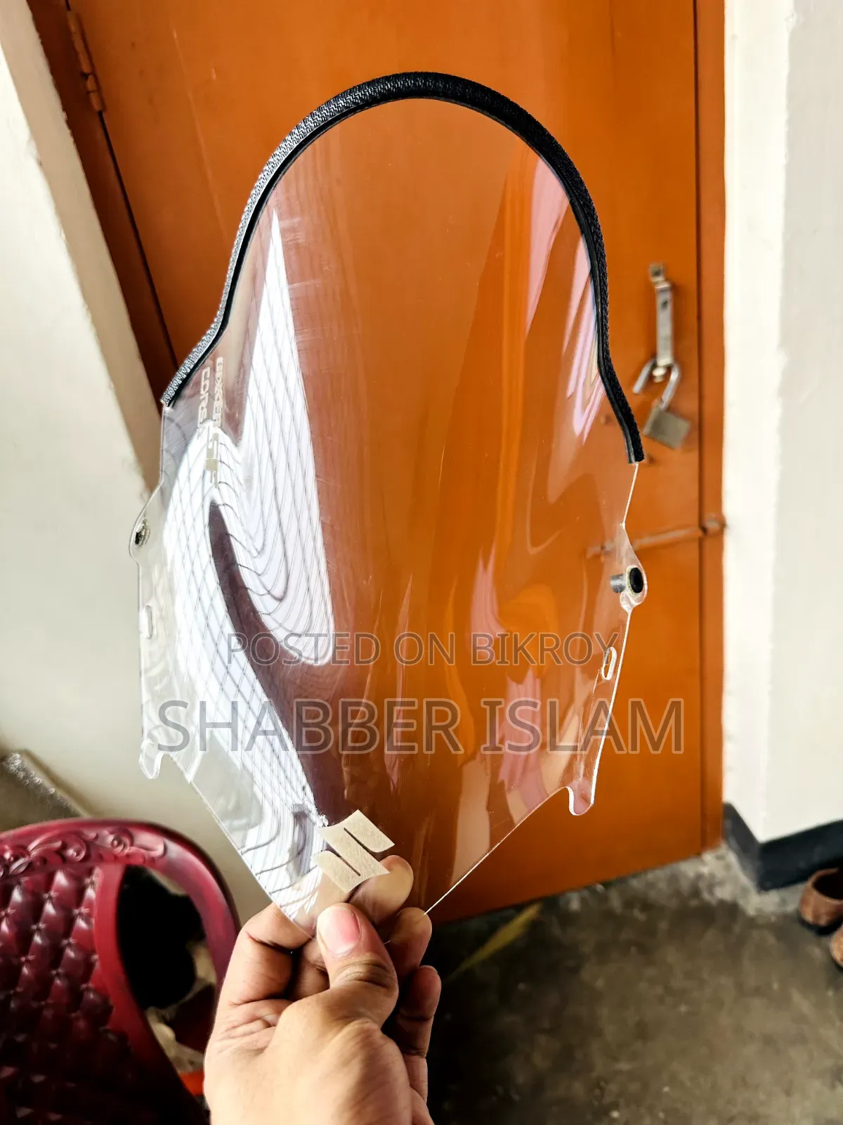 Suzuki Gixxer New Model White Visor