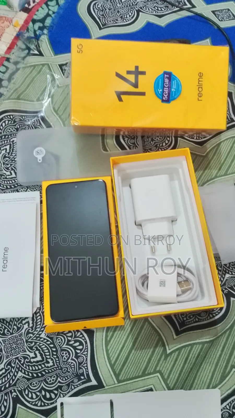 New Realme 14 256 GB Silver