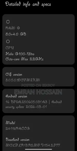 Xiaomi Redmi Note 14 Pro 256 GB Purple