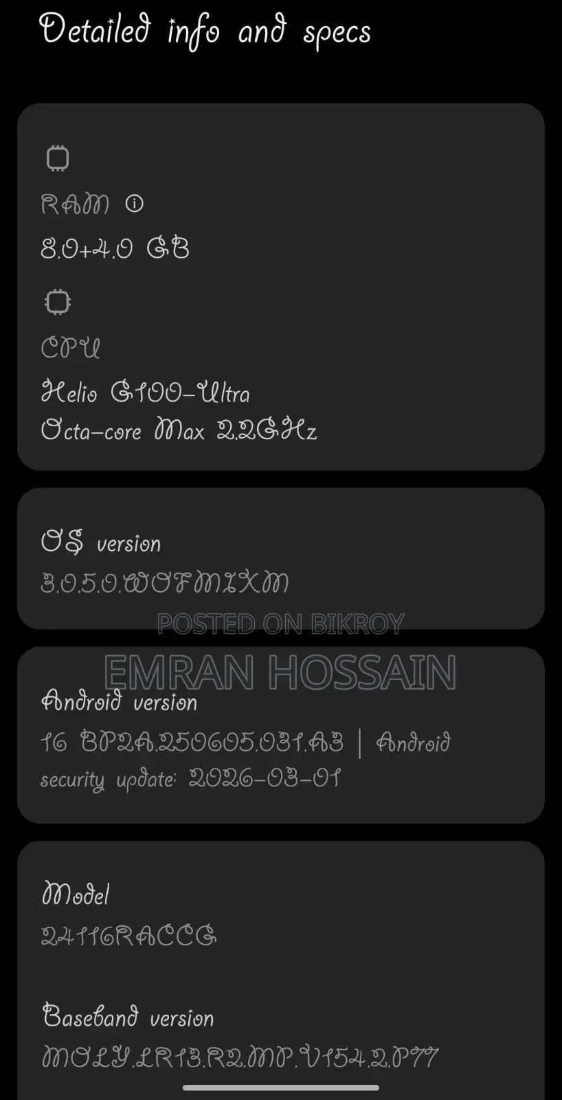 Xiaomi Redmi Note 14 Pro 256 GB Purple