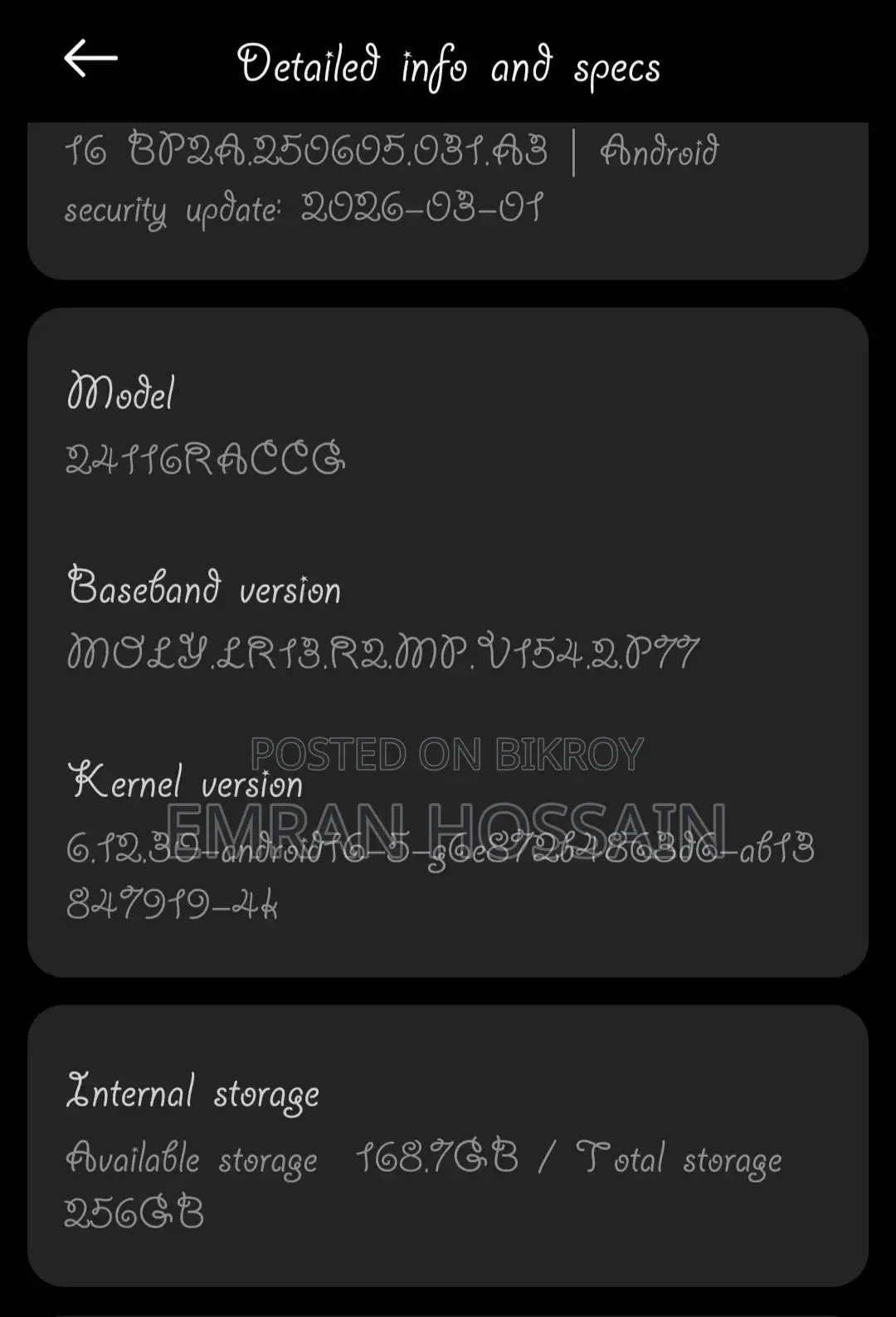 Xiaomi Redmi Note 14 Pro 256 GB Purple