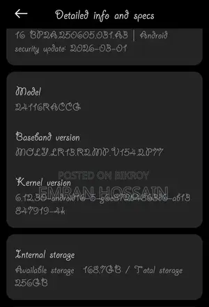 Xiaomi Redmi Note 14 Pro 256 GB Purple