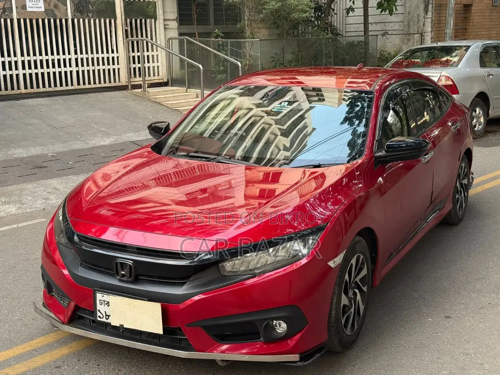 Honda Civic EX Sedan 2018 Red