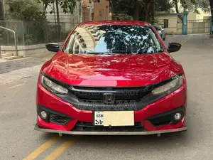 Honda Civic EX Sedan 2018 Red