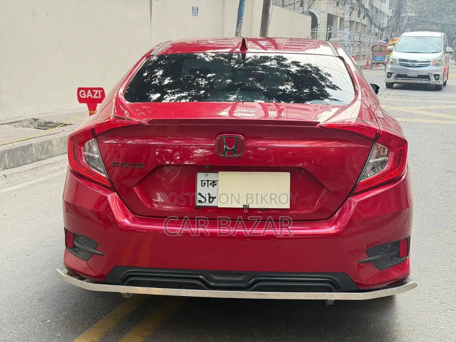 Honda Civic EX Sedan 2018 Red
