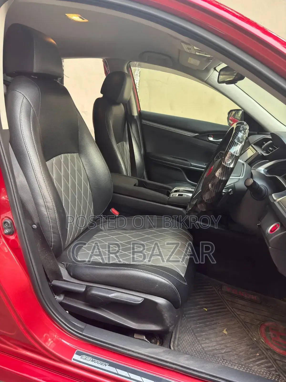 Honda Civic EX Sedan 2018 Red