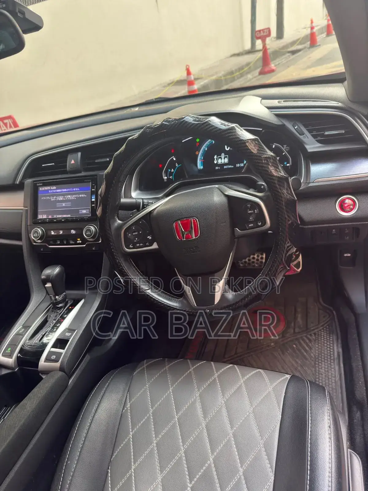 Honda Civic EX Sedan 2018 Red