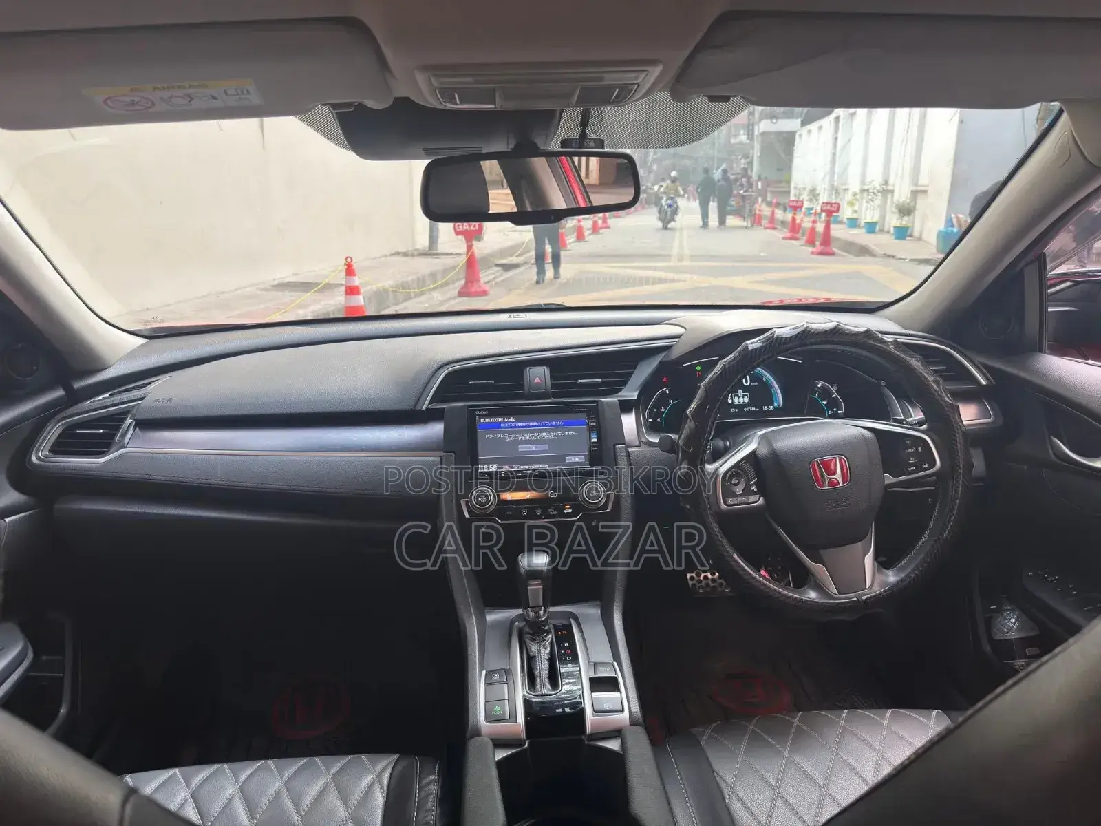 Honda Civic EX Sedan 2018 Red