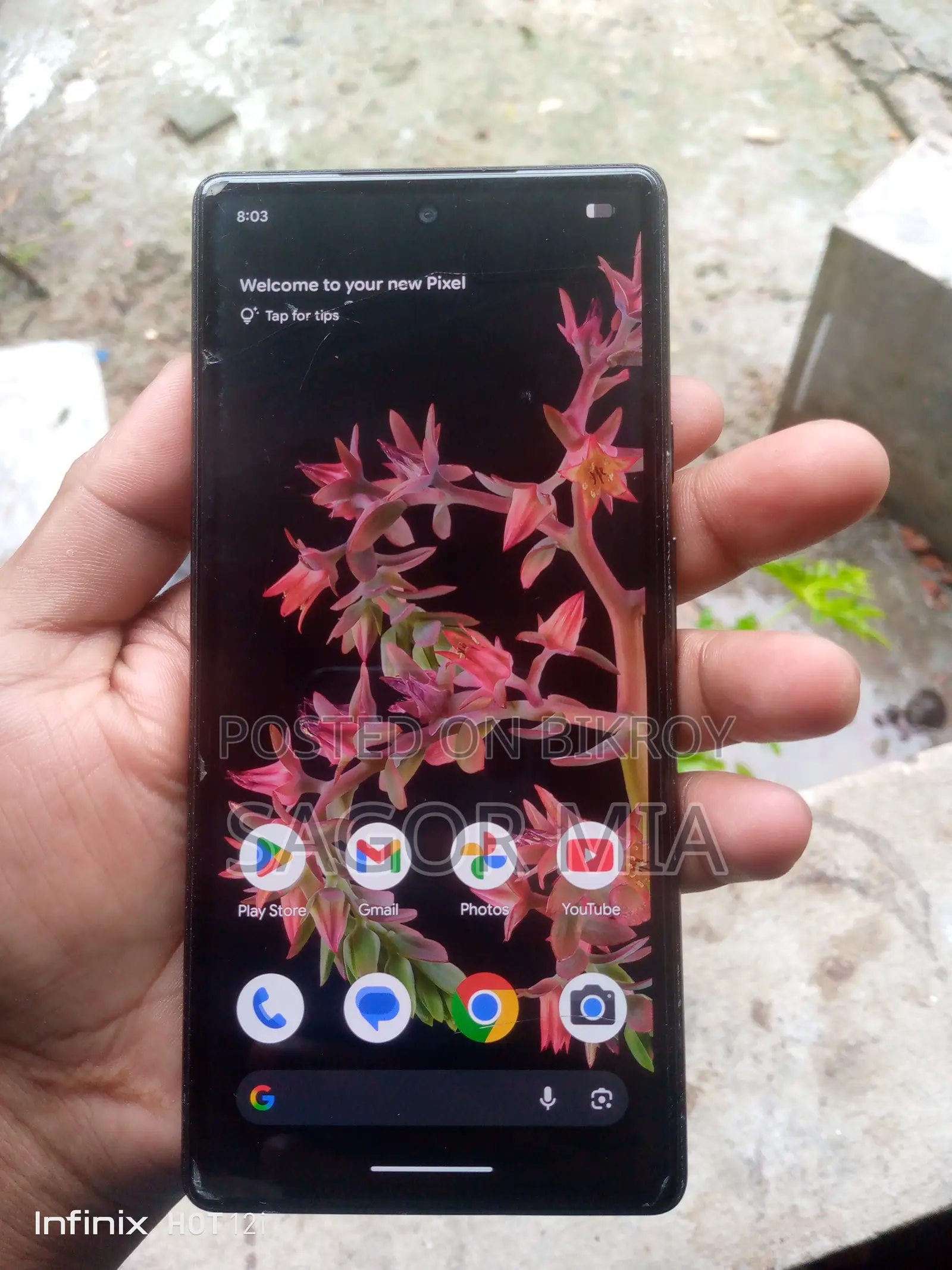 Google Pixel 6 128 GB Black