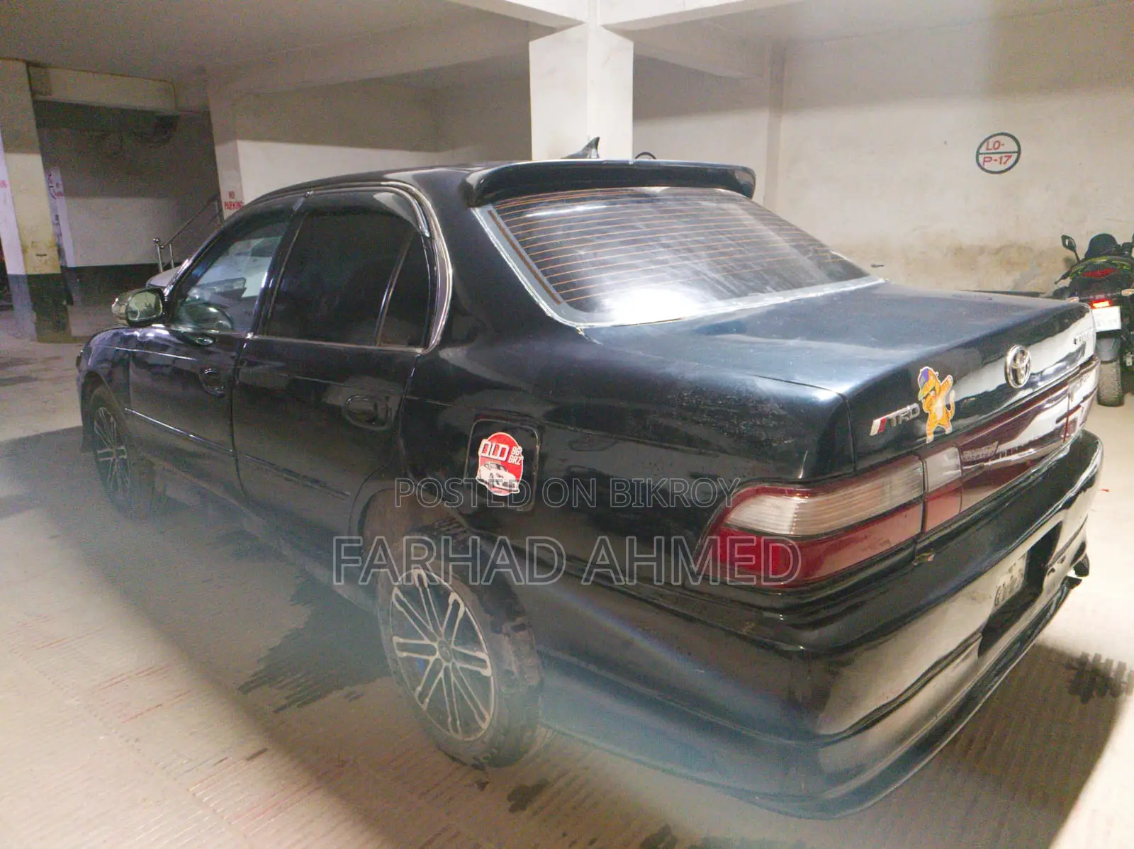 Toyota Corolla Sedan 1993 Black