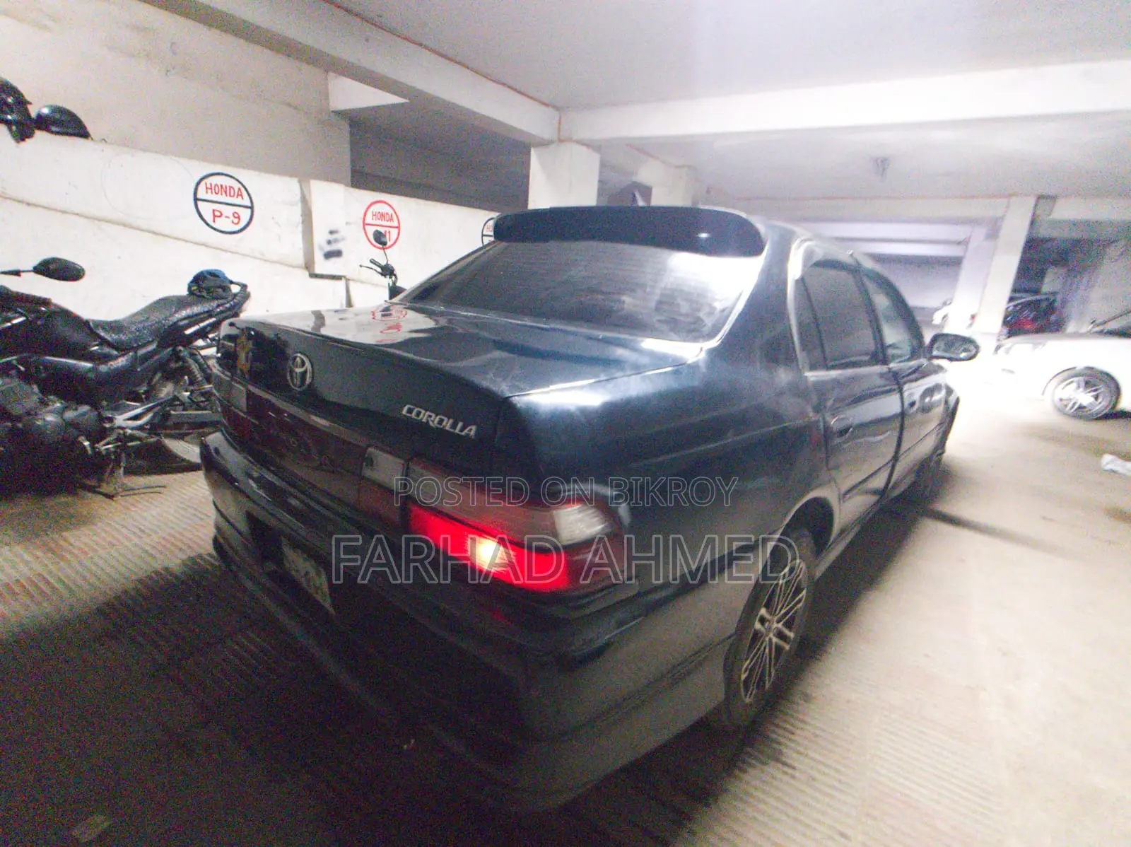 Toyota Corolla Sedan 1993 Black