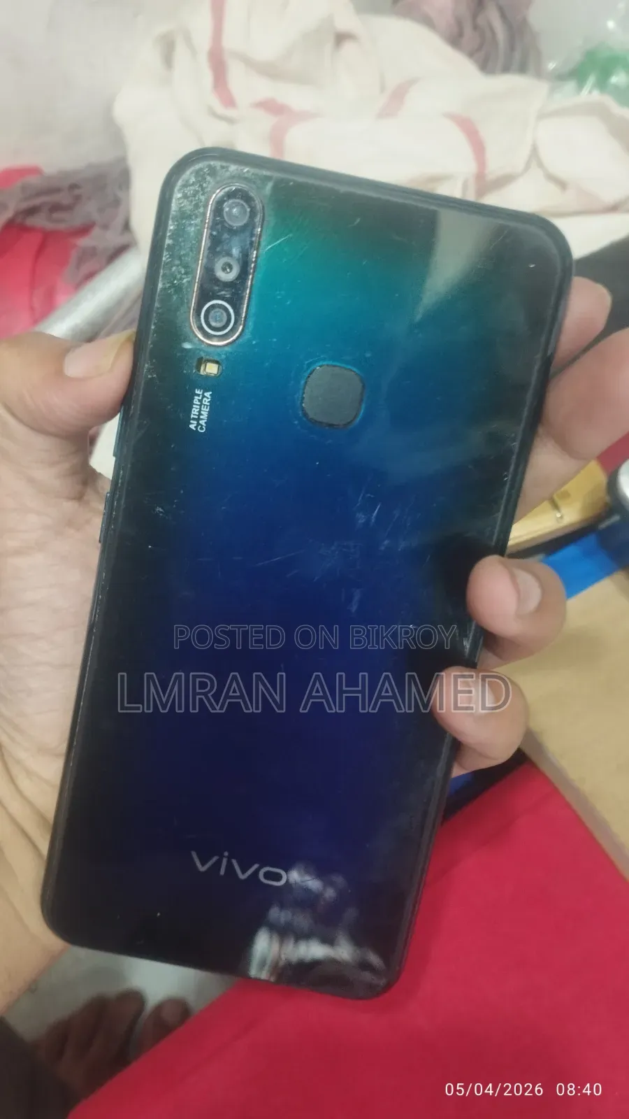 Vivo Y17 64 GB Blue
