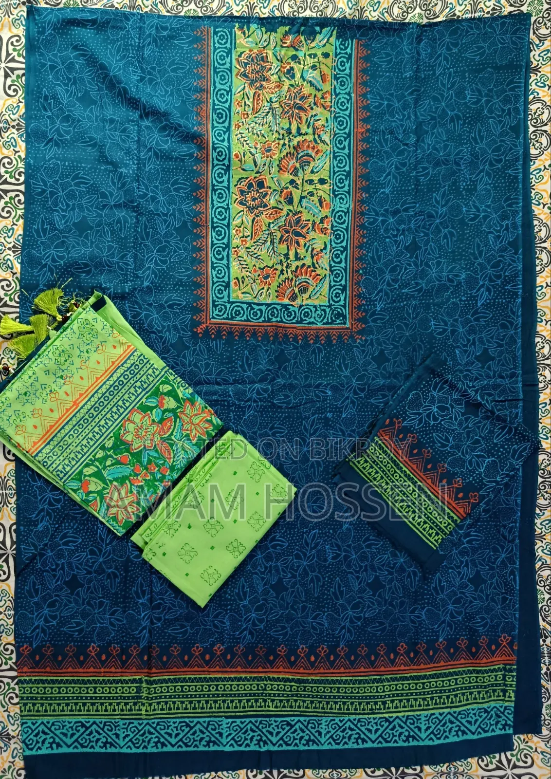 New Model Three-Piece Set High-Quality Cotton Fabric.