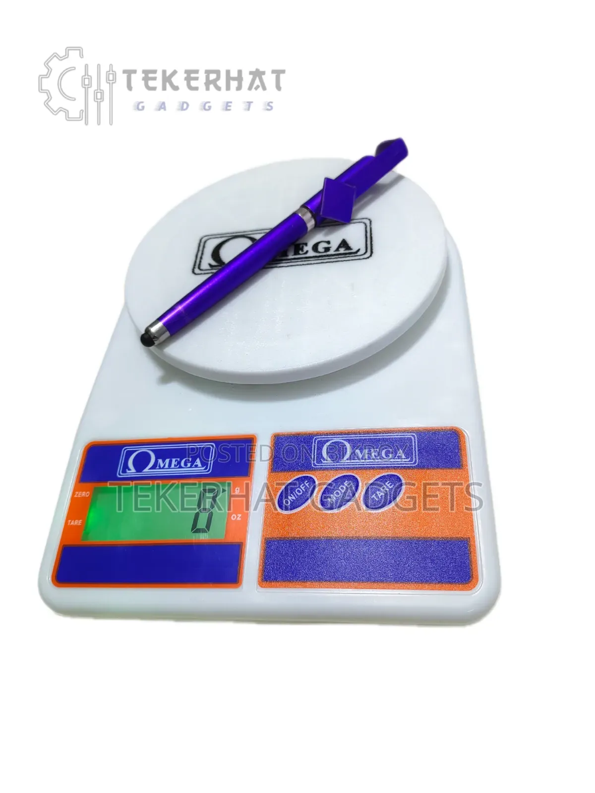 Omega 5kg Kitchen Scale - Simple and Easy to Use