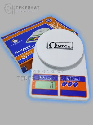 Omega 5kg Kitchen Scale - Simple and Easy to Use