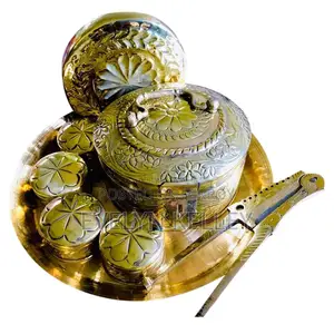 অরিজিনাল পিতলের পান বক্স ফুল সেট
