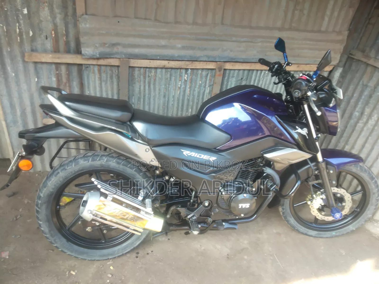 TVS Raider 125 2023 Blue