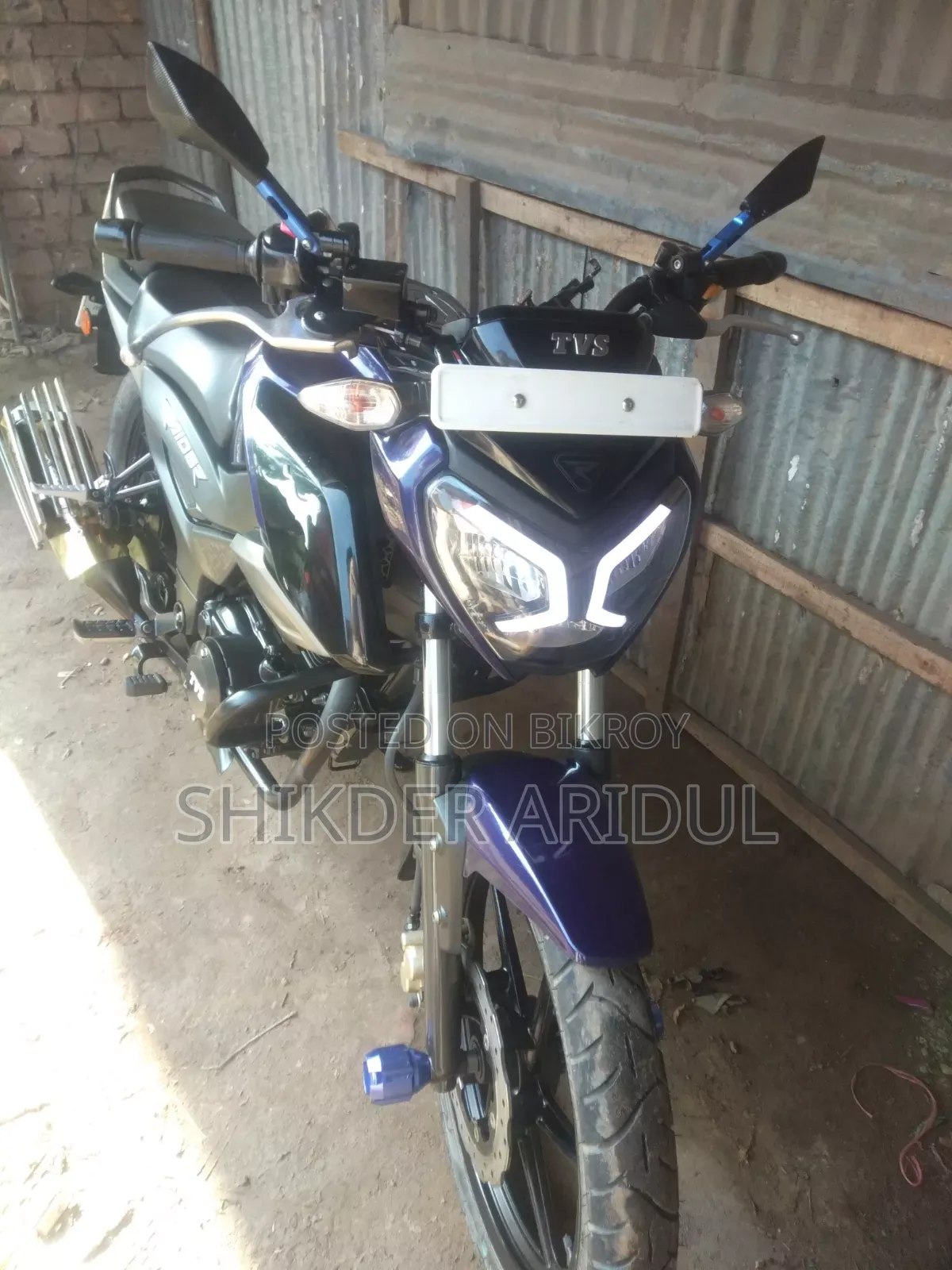 TVS Raider 125 2023 Blue