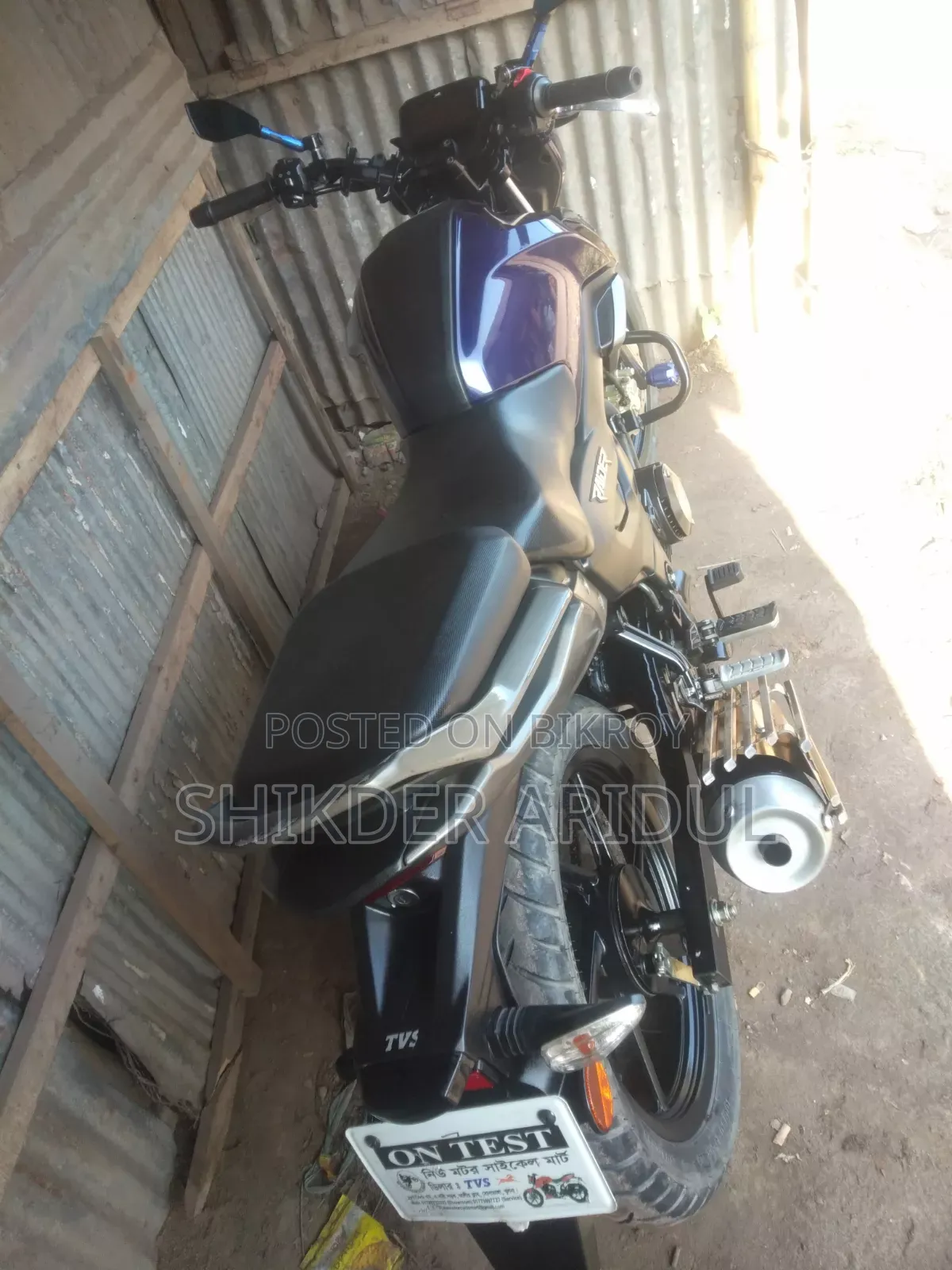 TVS Raider 125 2023 Blue