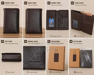 Premium Leather Wallet | Stylish & Durable | Perfect for Gifting
