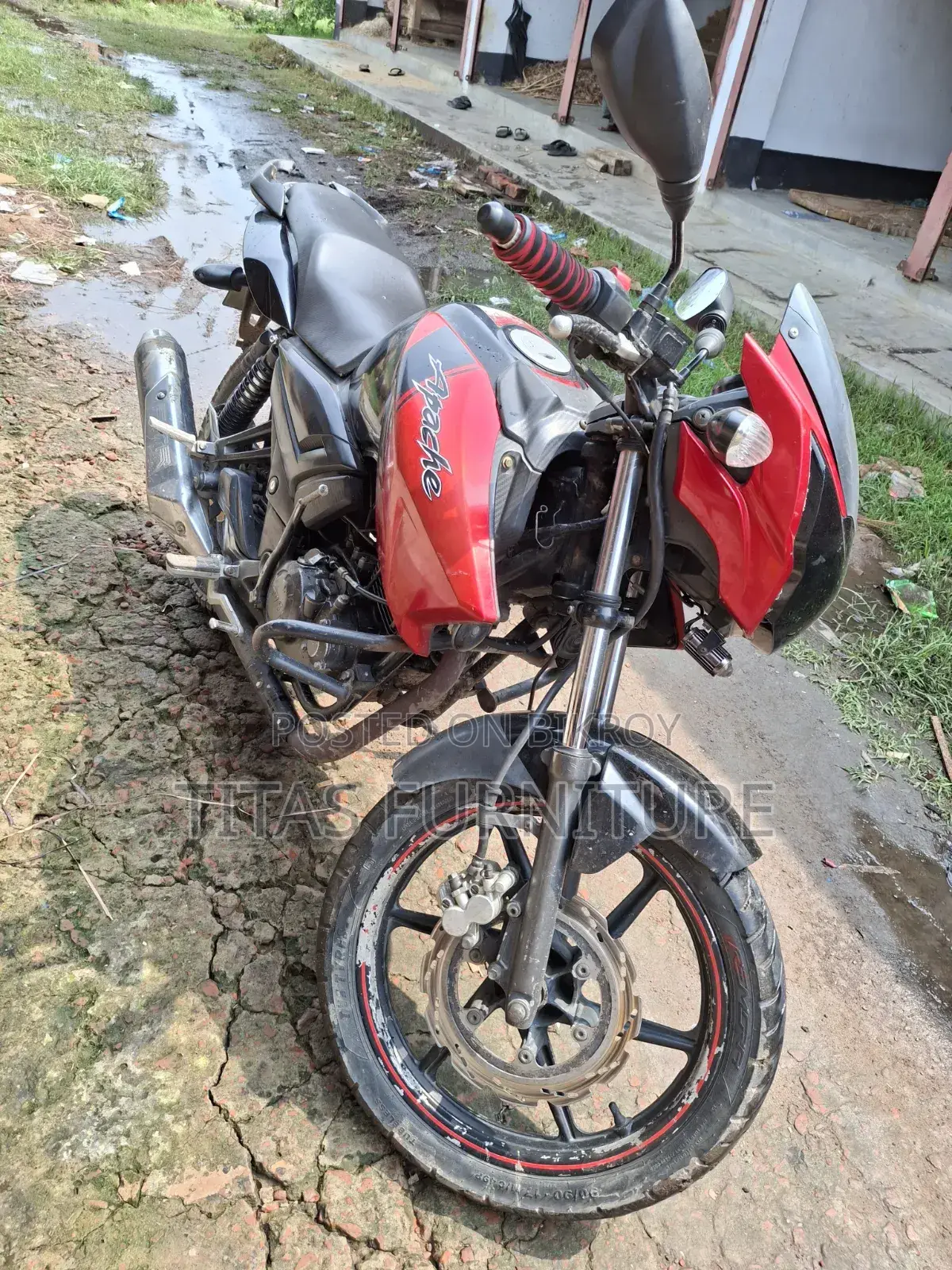 TVS Apache RTR 160 2V 2019 Black