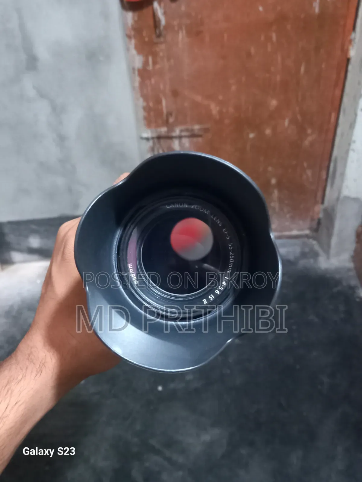 Canon 55-250 Zoom Lens