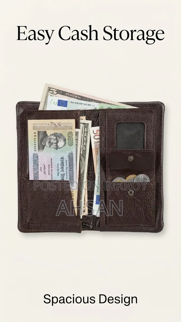 Premium Leather Wallet | Stylish & Durable | Perfect for Gifting