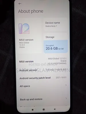 Xiaomi Redmi Note 7 32 GB Blue
