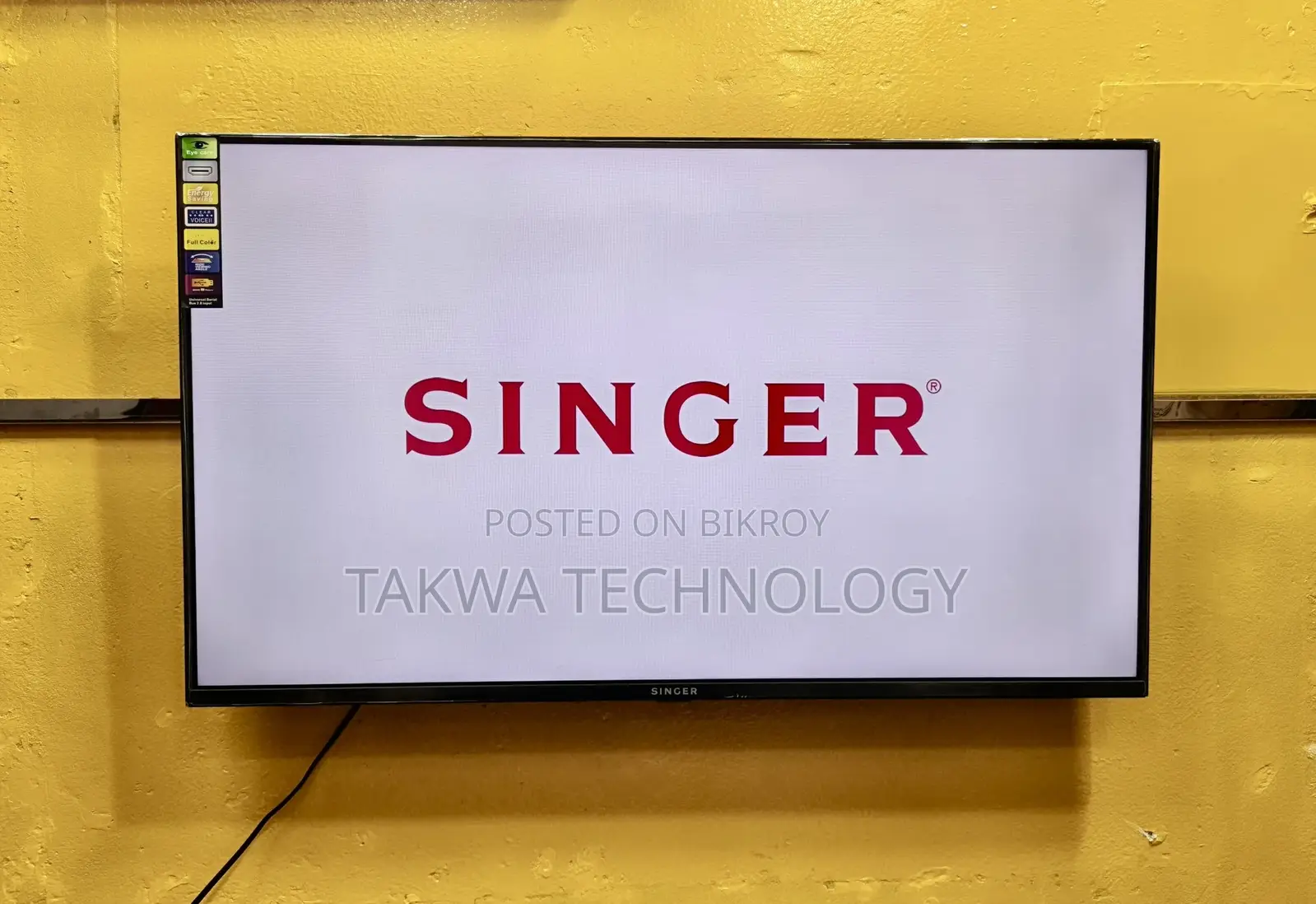 Singer 43 Inch Smart Android Frameless Voice Control Korean TV