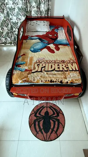 Imported Kids Car Bed With Mattress Toshok | Excellent Condition