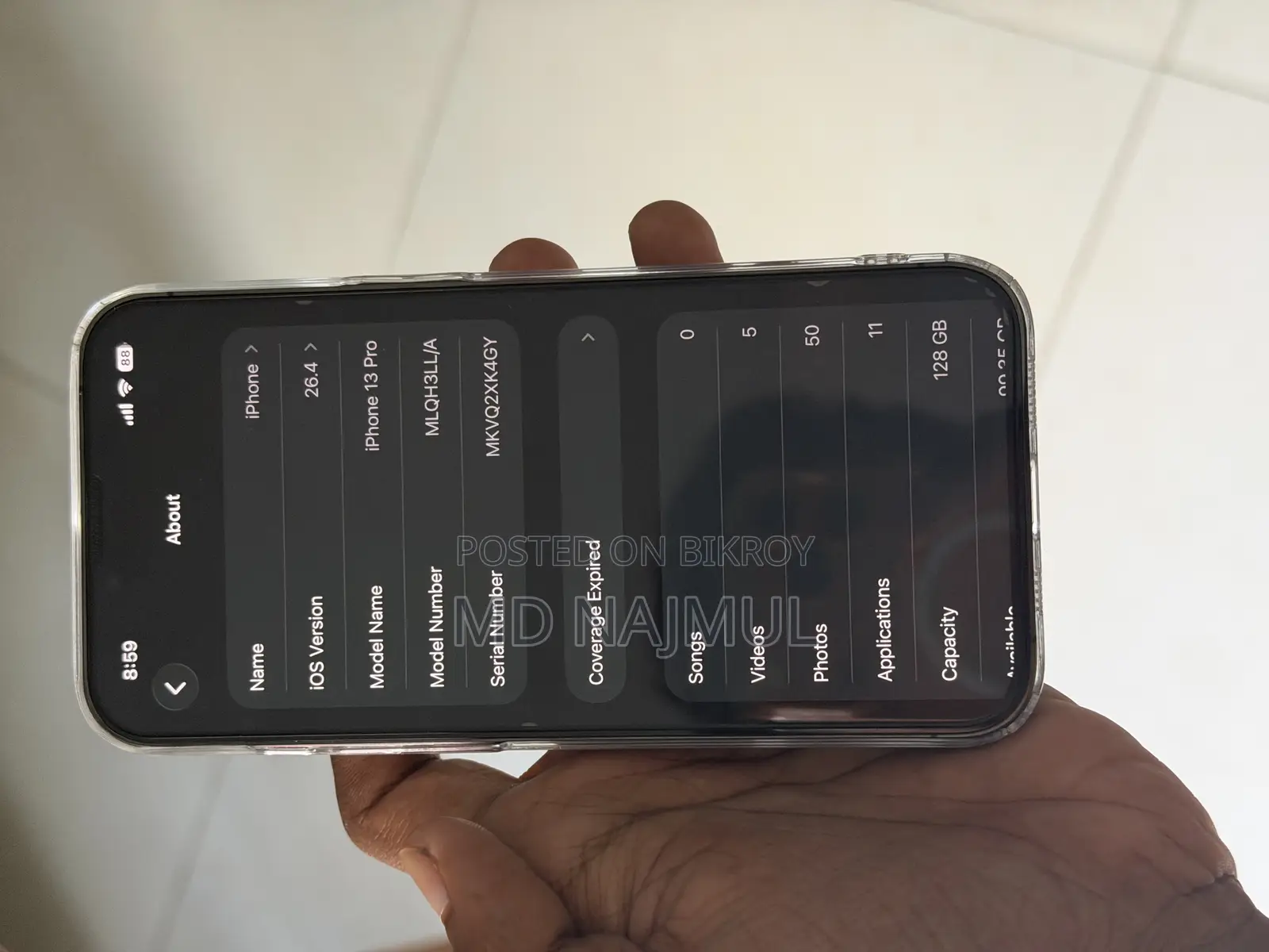 Apple iPhone 13 Pro 128 GB Black