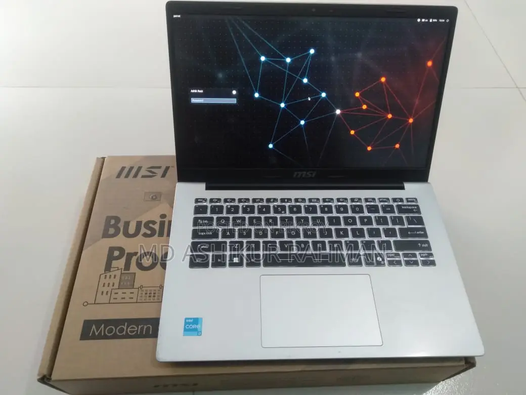 Laptop MSI Modern 14 8GB Intel Core I3 SSD 512GB