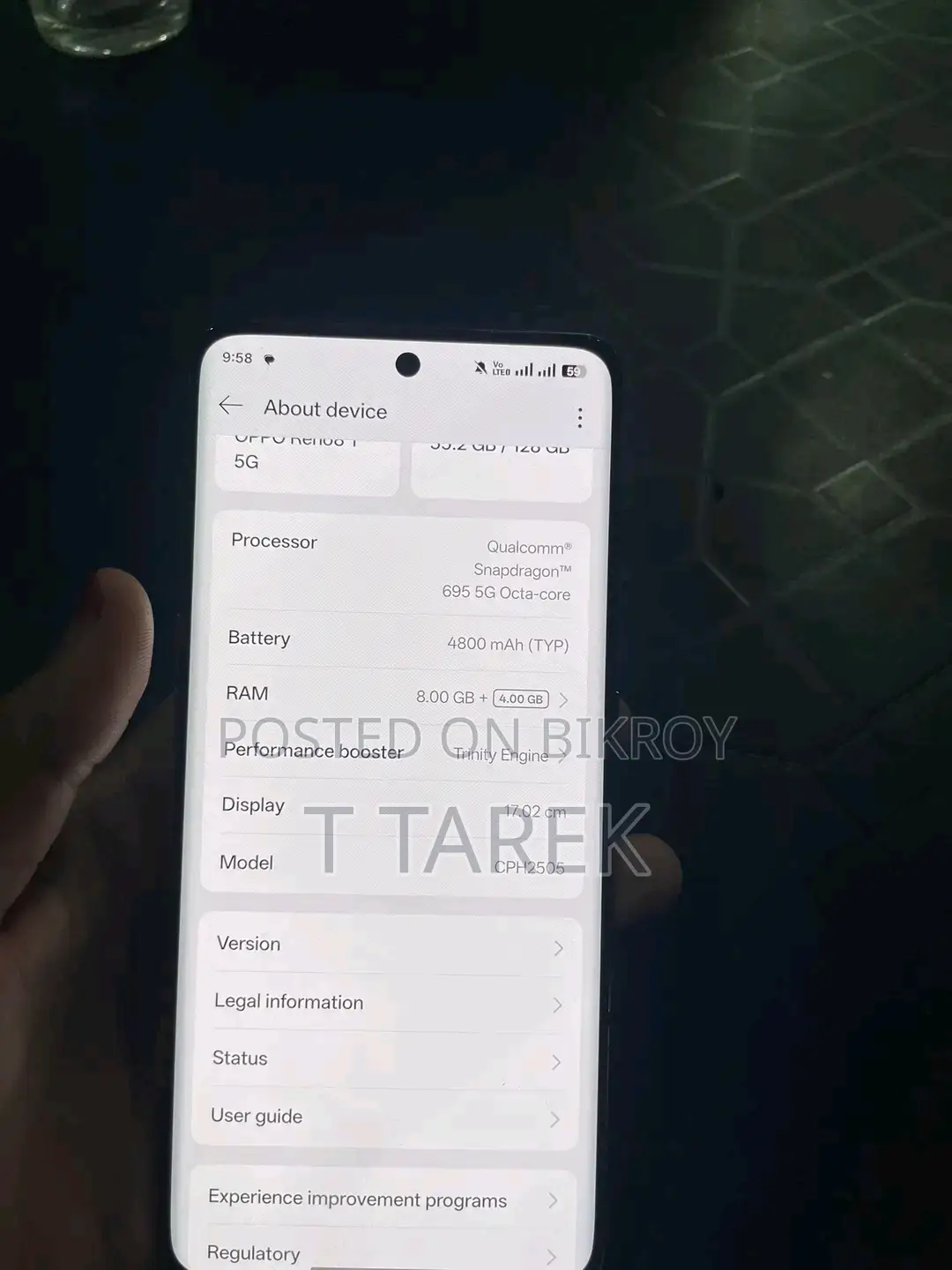 Oppo Reno8 5G 128 GB