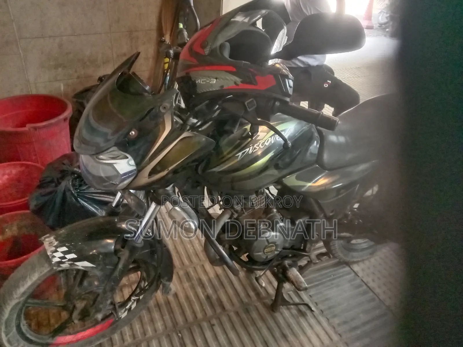 Bajaj Discover 125 2016 Brown
