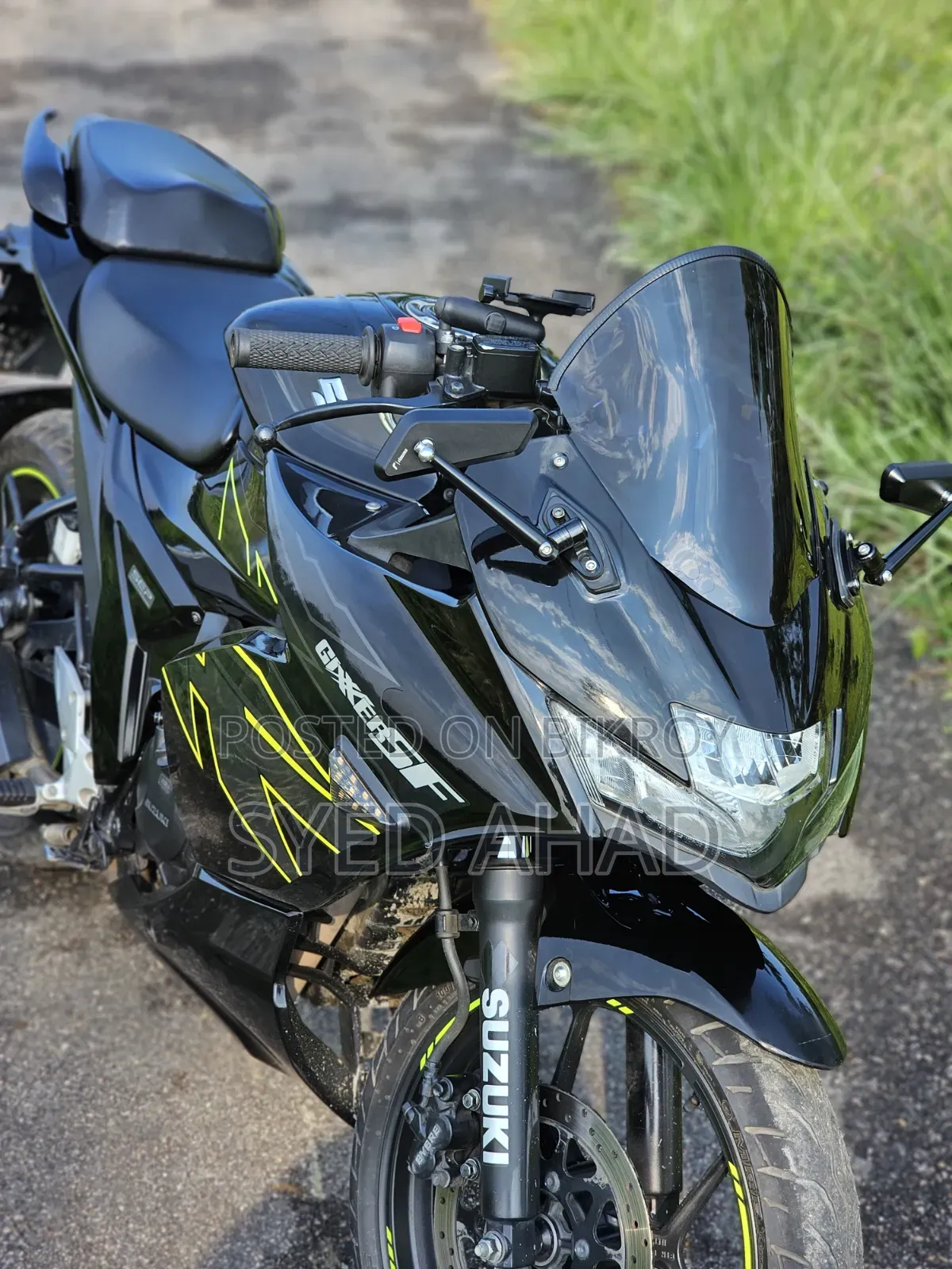 Suzuki Gixxer SF FI 2024 Black