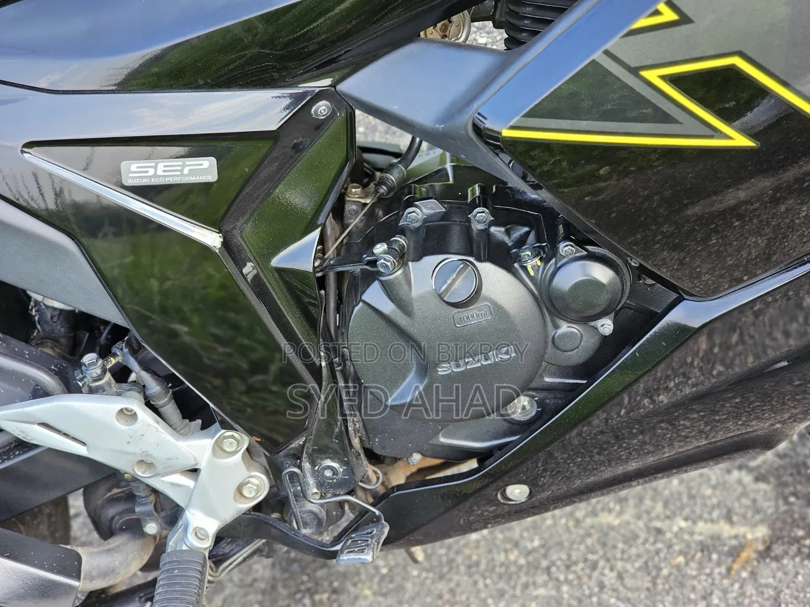 Suzuki Gixxer SF FI 2024 Black