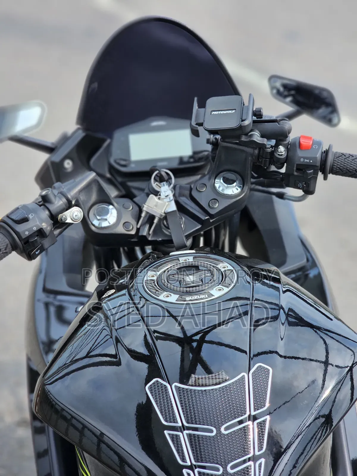 Suzuki Gixxer SF FI 2024 Black