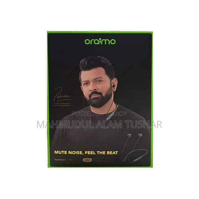 Oraimo Necklace 5 Anc Wireless Neckband