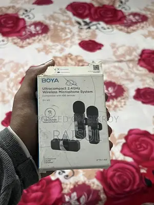 Boya Ultracompact 2.4GHz Wireless Microphone System BY-V2