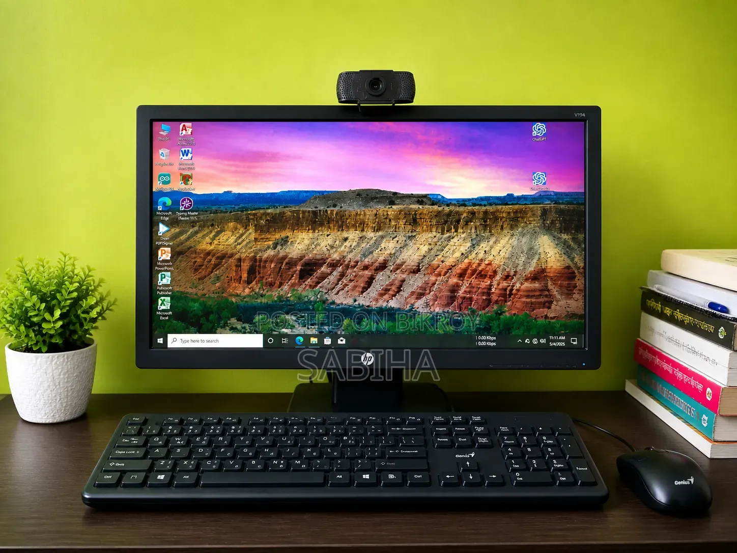 Desktop Computer HP 8GB Intel Core I5 SSD 128GB