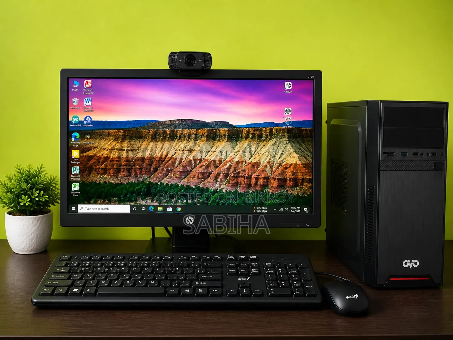 Desktop Computer HP 8GB Intel Core I5 SSD 128GB