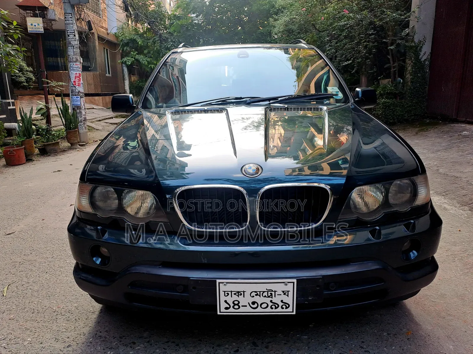 BMW X5 2001 Green