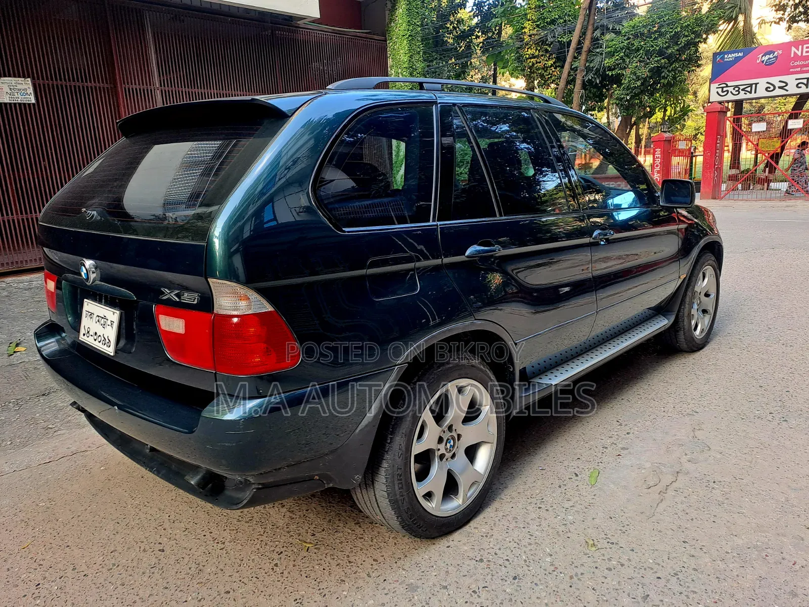 BMW X5 2001 Green