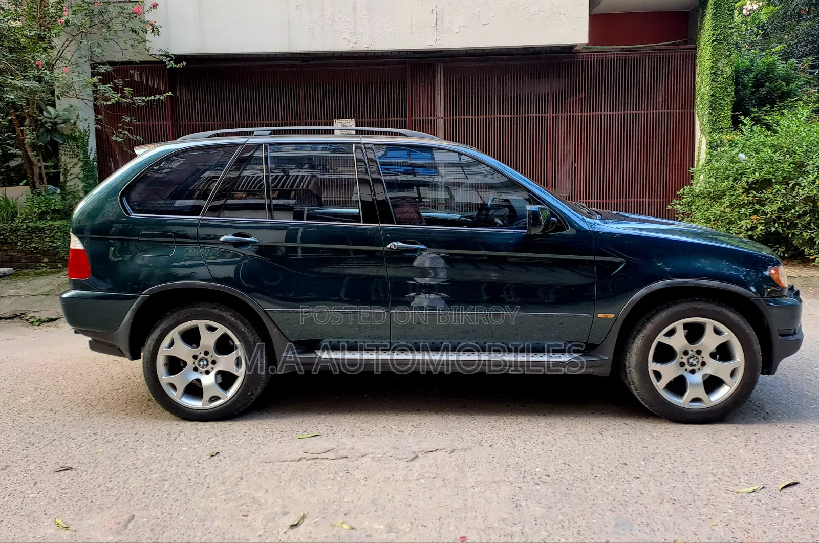 BMW X5 2001 Green
