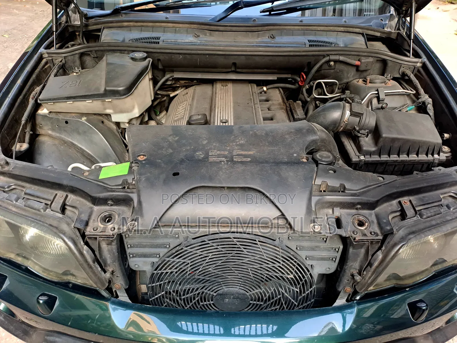 BMW X5 2001 Green