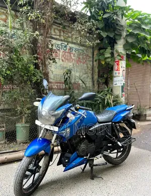 টিভিএস অ্যাপাচি আরটিআর ১৬০ ২ভি ২০১৬ ব্লু
